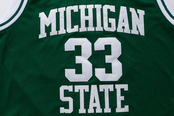 Men 33 Kerryon Johnson Jersey Green Michigan State Jersey HardWood Classic Fanatics