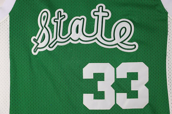 Men 33 Kerryon Johnson Jersey Green Michigan State Jersey Swingman Fanatics