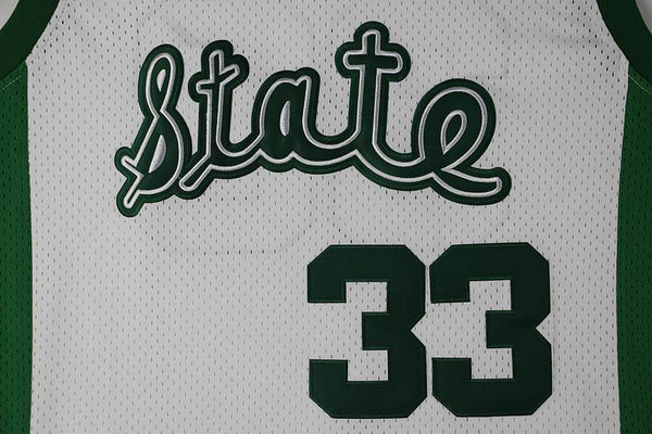 Men 33 Kerryon Johnson Jersey White Michigan State Jersey Swingman Fanatics