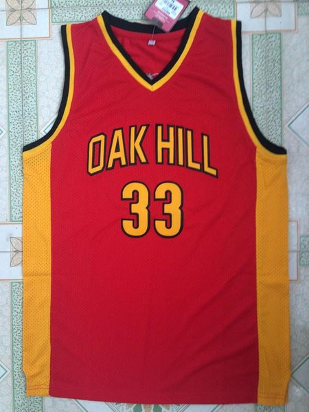 Men 33 Kevin Durant Jersey Red Oak Hill Jersey Swingman Fanatics