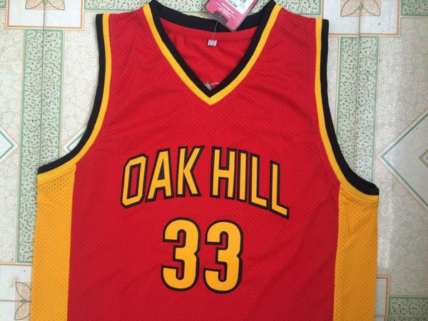 Men 33 Kevin Durant Jersey Red Oak Hill Jersey Swingman Fanatics