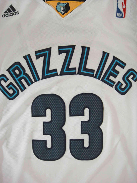 Men 33 Marc Gasol Jersey White Memphis Grizzlies Swingman - fastssd - NBA Jersey - nRevo