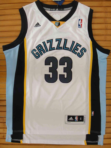 Men 33 Marc Gasol Jersey White Memphis Grizzlies Swingman - fastssd - NBA Jersey - nRevo