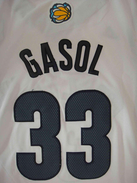 Men 33 Marc Gasol Jersey White Memphis Grizzlies Swingman - fastssd - NBA Jersey - nRevo