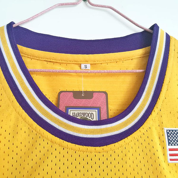 Men 33 Shaquille O'Nealr Jersey Yellow LSU Tiger Jersey Swingman Fanatics