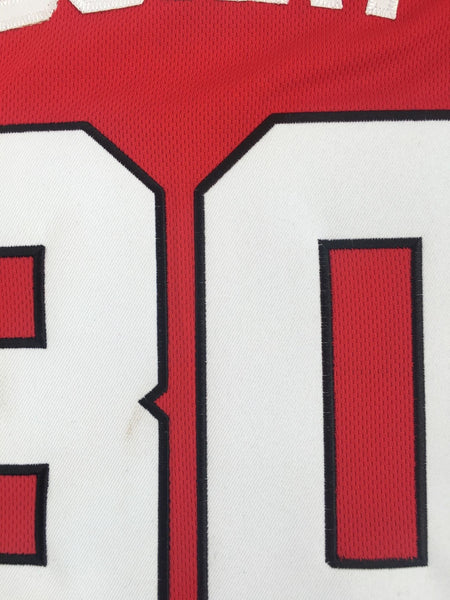 Men 30 Stephen Curry Jersey Red Davidson College Jersey Swingman Fanatics