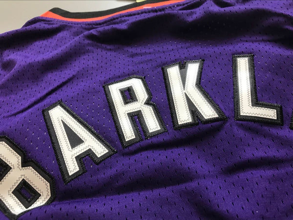 Men 34 Charles Barkley Jersey Purple Phoenix Suns Swingman Fanatics - fastssd - NBA Jersey - nRevo