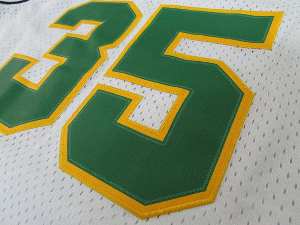 Men 35 Kevin Durant Jersey White Seattle Supersonics Jersey Swingman Fanatics