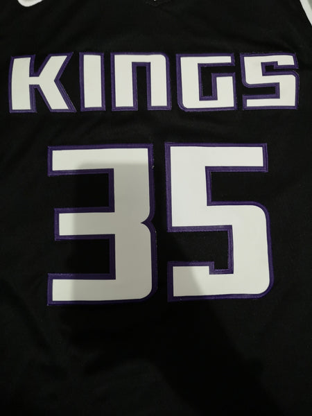 Men 35 Marvin Bagley III Jersey Black Sacramento Kings Jersey Swingman