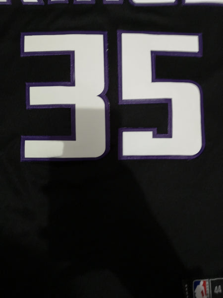 Men 35 Marvin Bagley III Jersey Black Sacramento Kings Jersey Swingman