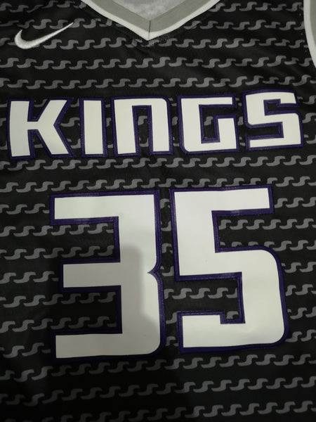 Men 35 Marvin Bagley III Jersey Special Black Sacramento Kings Jersey Swingman