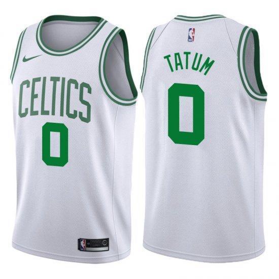 Men 0 Jayson Tatum Jersey White Boston Celtics Swingman Jersey Fanatics - fastssd - NBA Jersey - nRevo