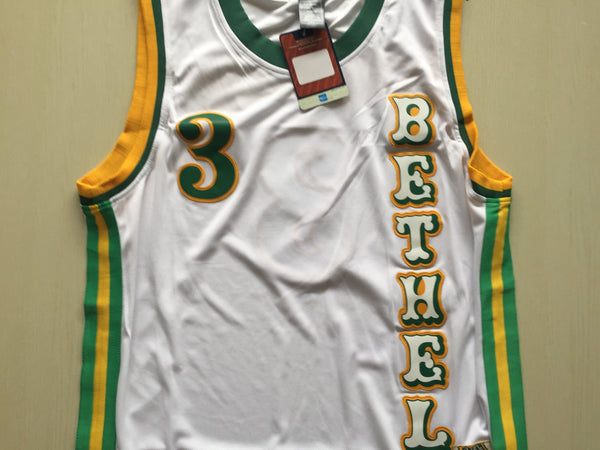 Men 3 Allen Iverson Jersey White Bethel Highschool Jersey Fanatics - fastssd - NBA Jersey - nRevo