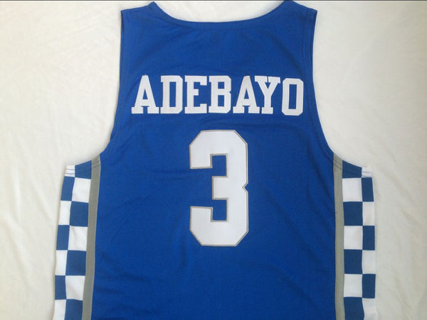 Men 3 Bam Adebayo Jersey Blue Kentucky Wildcats Jersey Swingman Fanatics - fastssd - NBA Jersey - nRevo