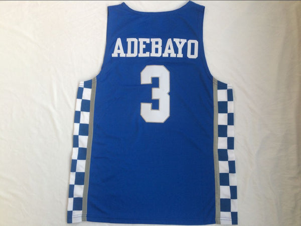 Men 3 Bam Adebayo Jersey Blue Kentucky Wildcats Jersey Swingman Fanatics - fastssd - NBA Jersey - nRevo