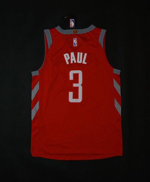 Men 3 Chris Paul Jersey Red Houston Rockets Jersey Swingman Fanatics