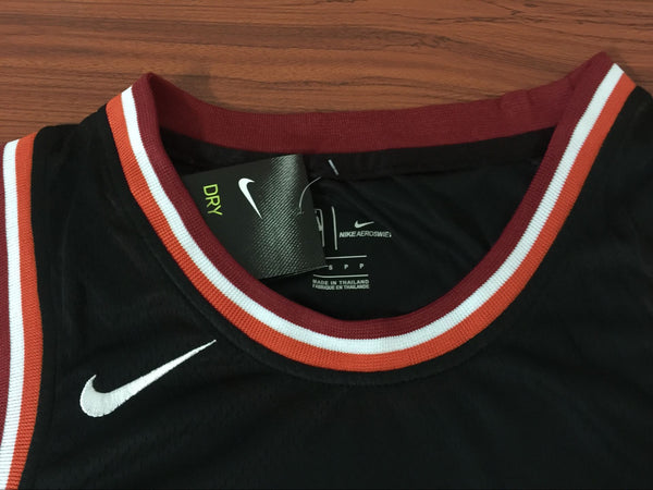 Men 3 Dwyane Wade Jersey Black Miami Heat Jersey Swingman Fanatics - fastssd - NBA Jersey - nRevo