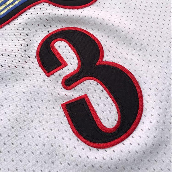 Men 3 Allen Iverson Jersey White Philadelphia 76ers Jersey Fanatics - fastssd - NBA Jersey - nRevo
