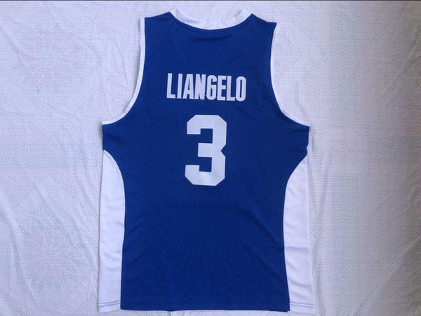 Men 3 LiAngelo Ball Jersey Blue Vytautas Lithuania Jersey Swingman Fanatics