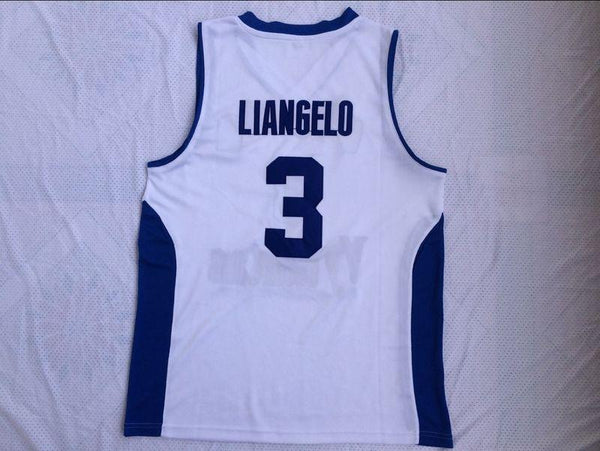 Men 3 LiAngelo Ball Jersey White Vytautas Lithuania Jersey Swingman Fanatics