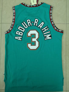 Men 3 Shareef Abdur-Rahim Jersey Blue Vancouver Grizzlies Jersey Hardwood Classics - fastssd - NBA Jersey - nRevo