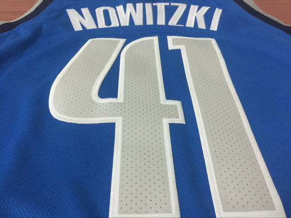 Men 41 Dirk Nowitzki Jersey Blue Dallas Mavericks Swingman Fanatics - fastssd - NBA Jersey - nRevo