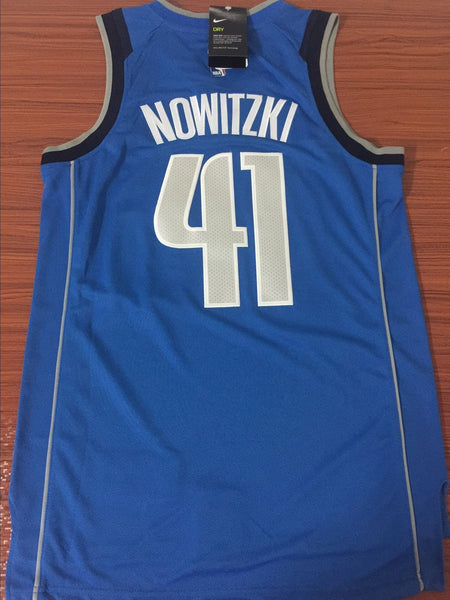 Men 41 Dirk Nowitzki Jersey Blue Dallas Mavericks Swingman Fanatics - fastssd - NBA Jersey - nRevo