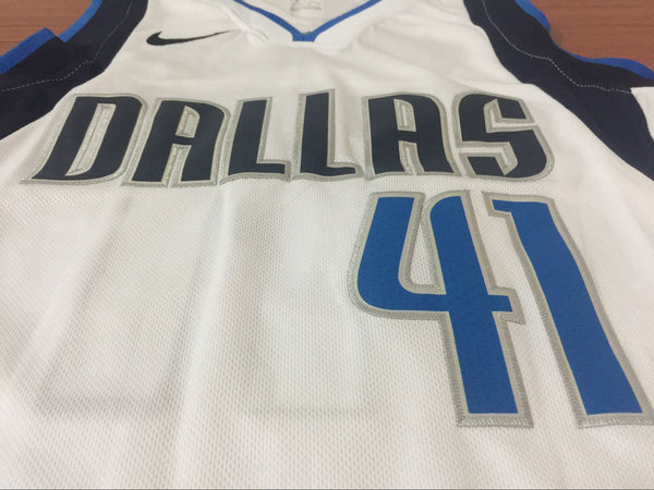 Men 41 Dirk Nowitzki Jersey White Dallas Mavericks Swingman Fanatics - fastssd - NBA Jersey - nRevo