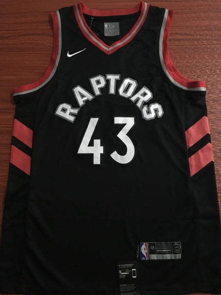 Men 43 Pascal Siakam Jersey Black Toronto Raptors Jersey Swingman Fanatics - fastssd - NBA Jersey - nRevo