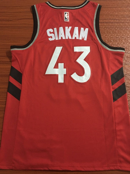 Men 43 Pascal Siakam Jersey Red Toronto Raptors Jersey Swingman Fanatics - fastssd - NBA Jersey - nRevo