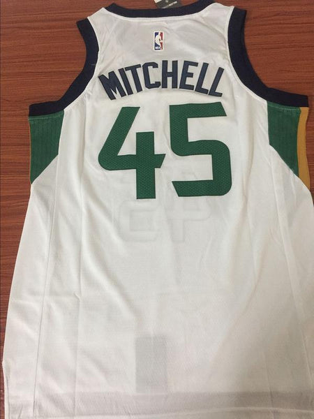 Men 45 Donovan Mitchell Jersey White Utah Jazz Fanatics Swingman - fastssd - NBA Jersey - nRevo