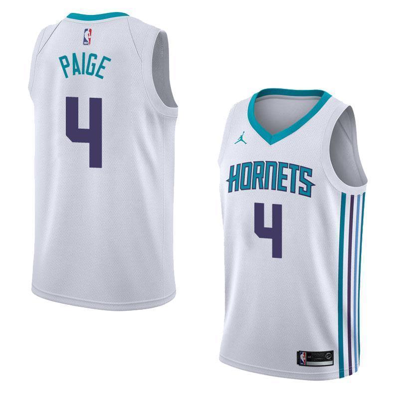 Men 4 Marcus Paige White Charlotte Hornets Jersey Fanatics - fastssd - NBA Jersey - nRevo