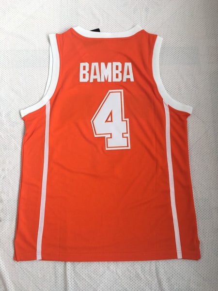 Men 4 Mohamed Bamba Jersey Orange University of Texas Jersey Swingman Fanatics
