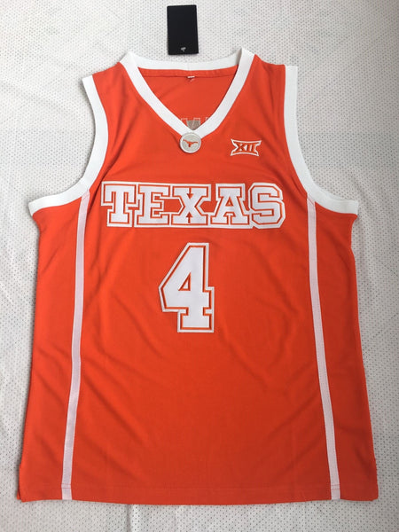 Men 4 Mohamed Bamba Jersey Orange University of Texas Jersey Swingman Fanatics