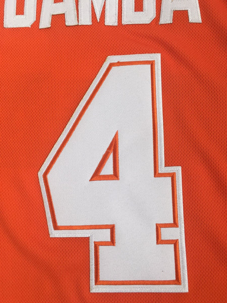 Men 4 Mohamed Bamba Jersey Orange University of Texas Jersey Swingman Fanatics