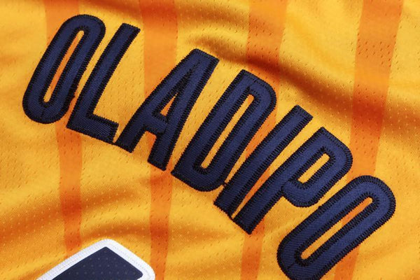 Men 4 VICTOR OLADIPO Jersey Yellow Gold Indiana Pacers Jersey Player - fastssd - NBA Jersey - nRevo