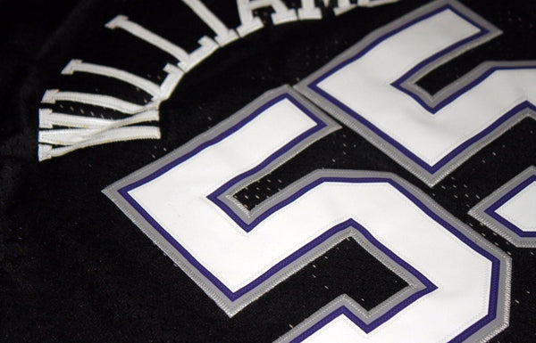 Men 55 Jason Williams Jersey Black Sacramento Kings Throwback Swingman - fastssd - NBA Jersey - nRevo