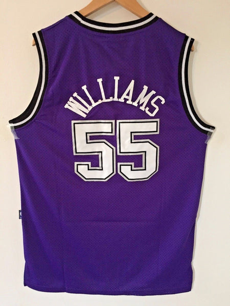 Men 55 Jason Williams Jersey Purple Sacramento Kings Throwback Swingman - fastssd - NBA Jersey - nRevo
