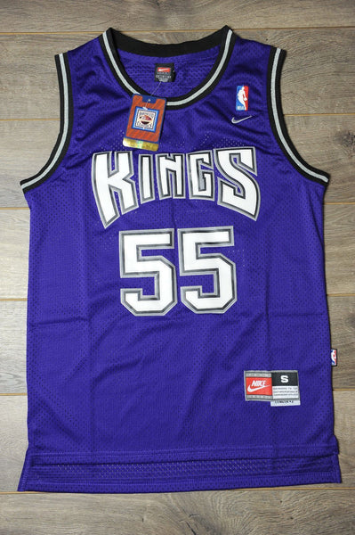 Men 55 Jason Williams Jersey Blue Sacramento Kings Throwback Swingman - fastssd - NBA Jersey - nRevo