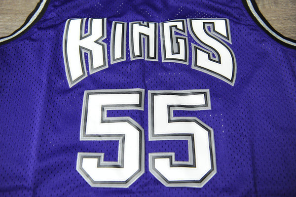 Men 55 Jason Williams Jersey Blue Sacramento Kings Throwback Swingman - fastssd - NBA Jersey - nRevo