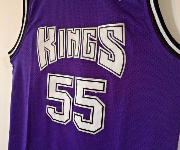 Men 55 Jason Williams Jersey Purple Sacramento Kings Throwback Swingman - fastssd - NBA Jersey - nRevo