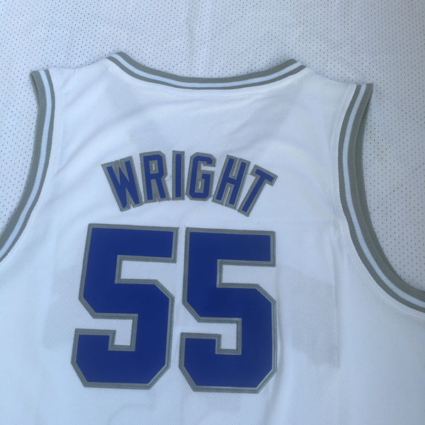 Men 55 Lorenzen Wright Jersey White Memphis Tigers Jersey Swingman Fanatics