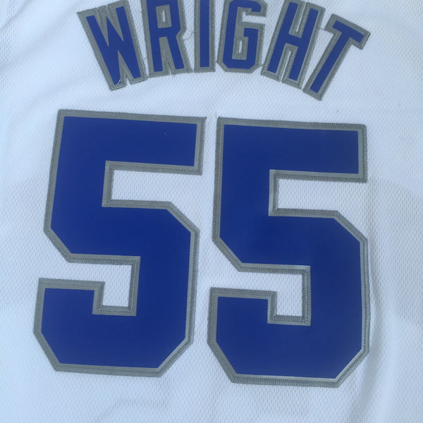 Men 55 Lorenzen Wright Jersey White Memphis Tigers Jersey Swingman Fanatics