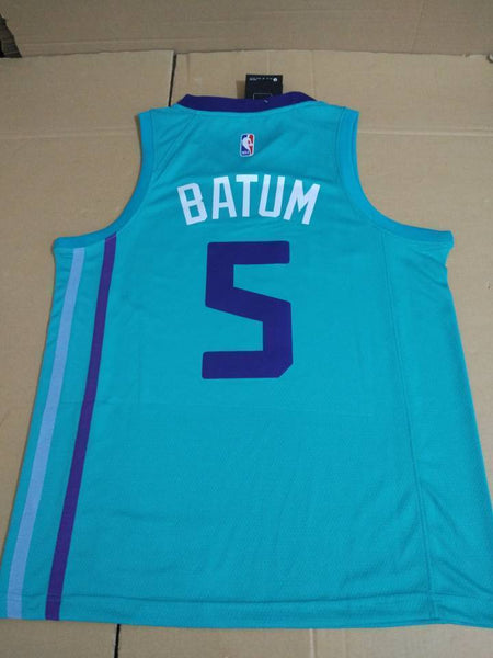 Men 5 Nicolas Batum Jersey Blue Charlotte Hornets Jersey Fanatics - fastssd - NBA Jersey - nRevo