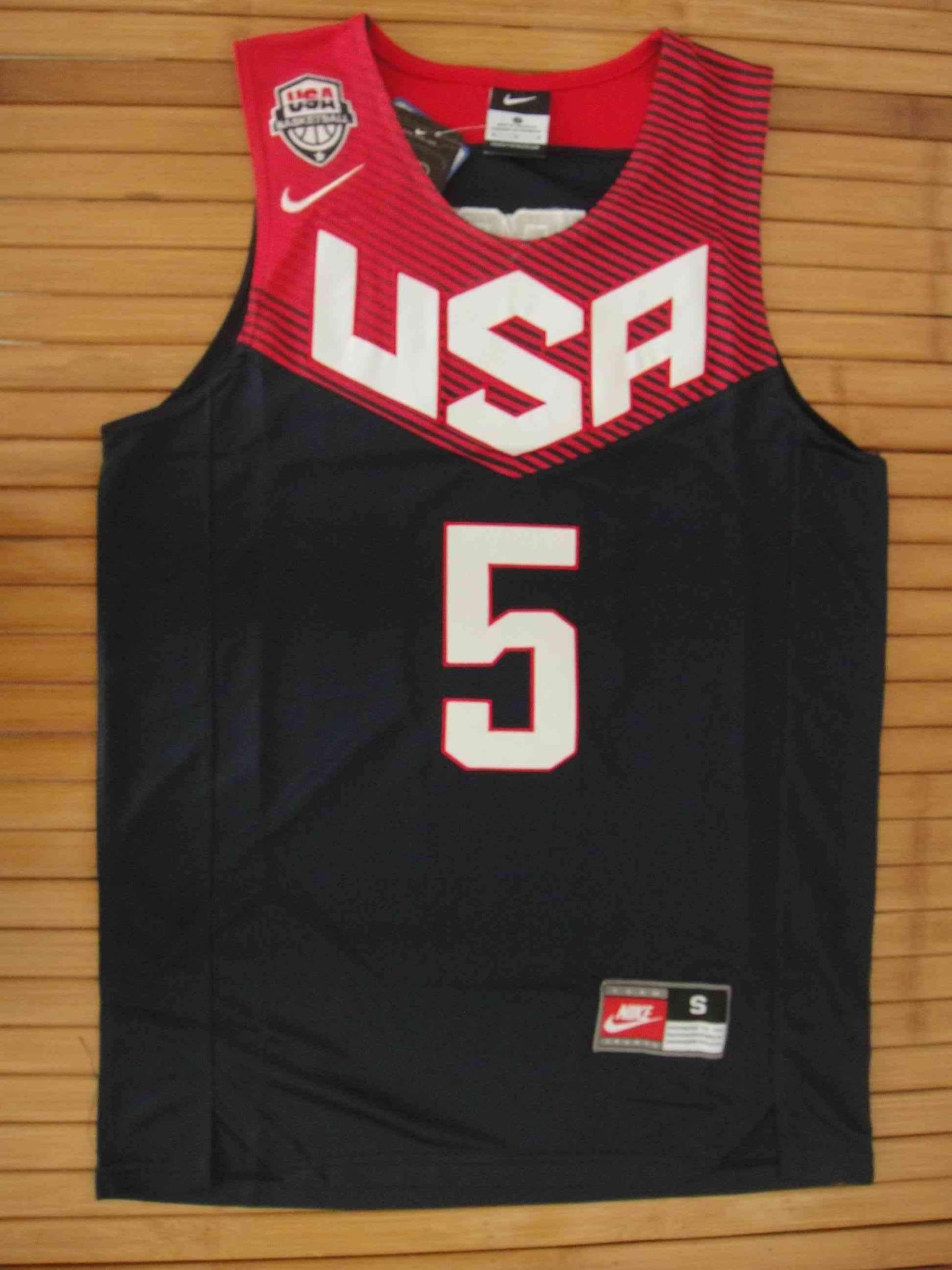 Men 5 Kevin Durant Jersey Black Team USA Swingman Fanatics - fastssd - NBA Jersey - nRevo