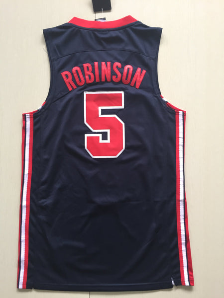 Men 5 Nate Robinson Jersey Black USA Jersey Swingman Fanatics - fastssd - NBA Jersey - nRevo