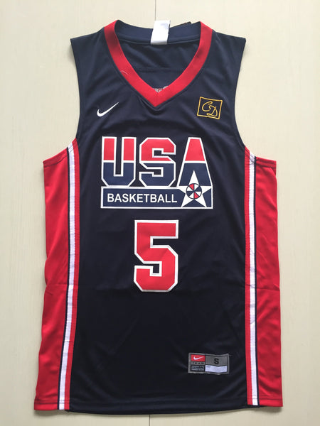 Men 5 Nate Robinson Jersey Black USA Jersey Swingman Fanatics - fastssd - NBA Jersey - nRevo