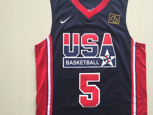 Men 5 Nate Robinson Jersey Black USA Jersey Swingman Fanatics - fastssd - NBA Jersey - nRevo