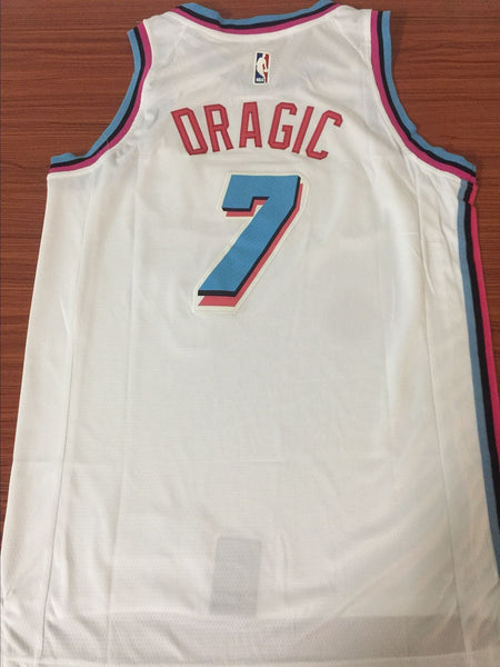 Men 7 Goran Dragic Jersey City Edition White Miami Heat Swingman Fanatics - fastssd - NBA Jersey - nRevo