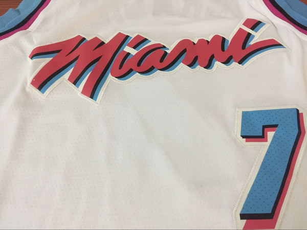 Men 7 Goran Dragic Jersey City Edition White Miami Heat Swingman Fanatics - fastssd - NBA Jersey - nRevo